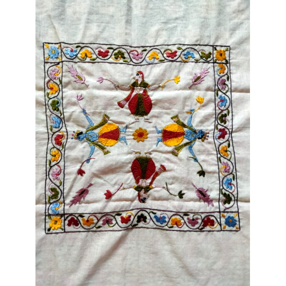 Chamba Rumal Silk Embroidery