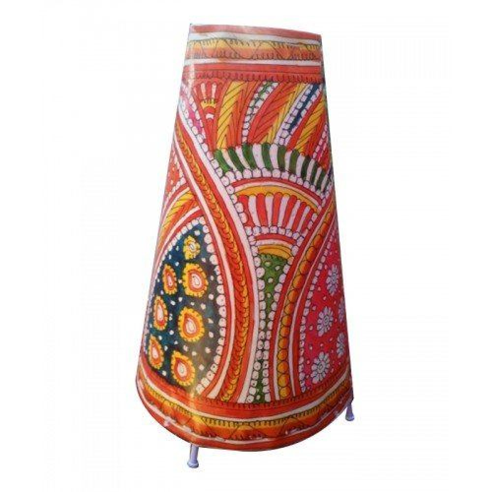 Andhra Pradesh Leather Puppetry Multicolor Lamp Shade