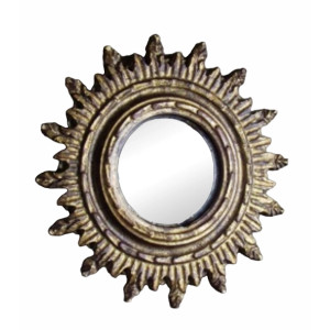 Anti-Patina Wooden Mirror Frame