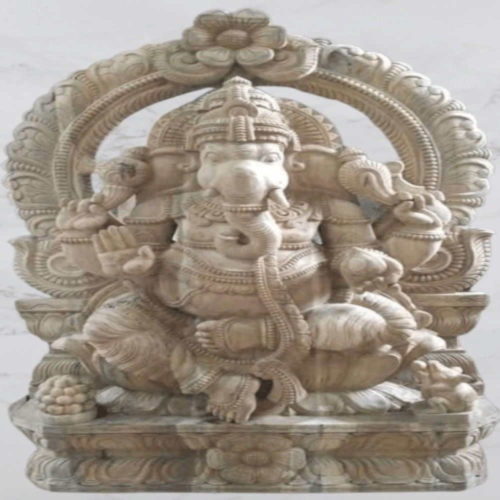 Authentic Hand Carved Arumbavur Vinayagar