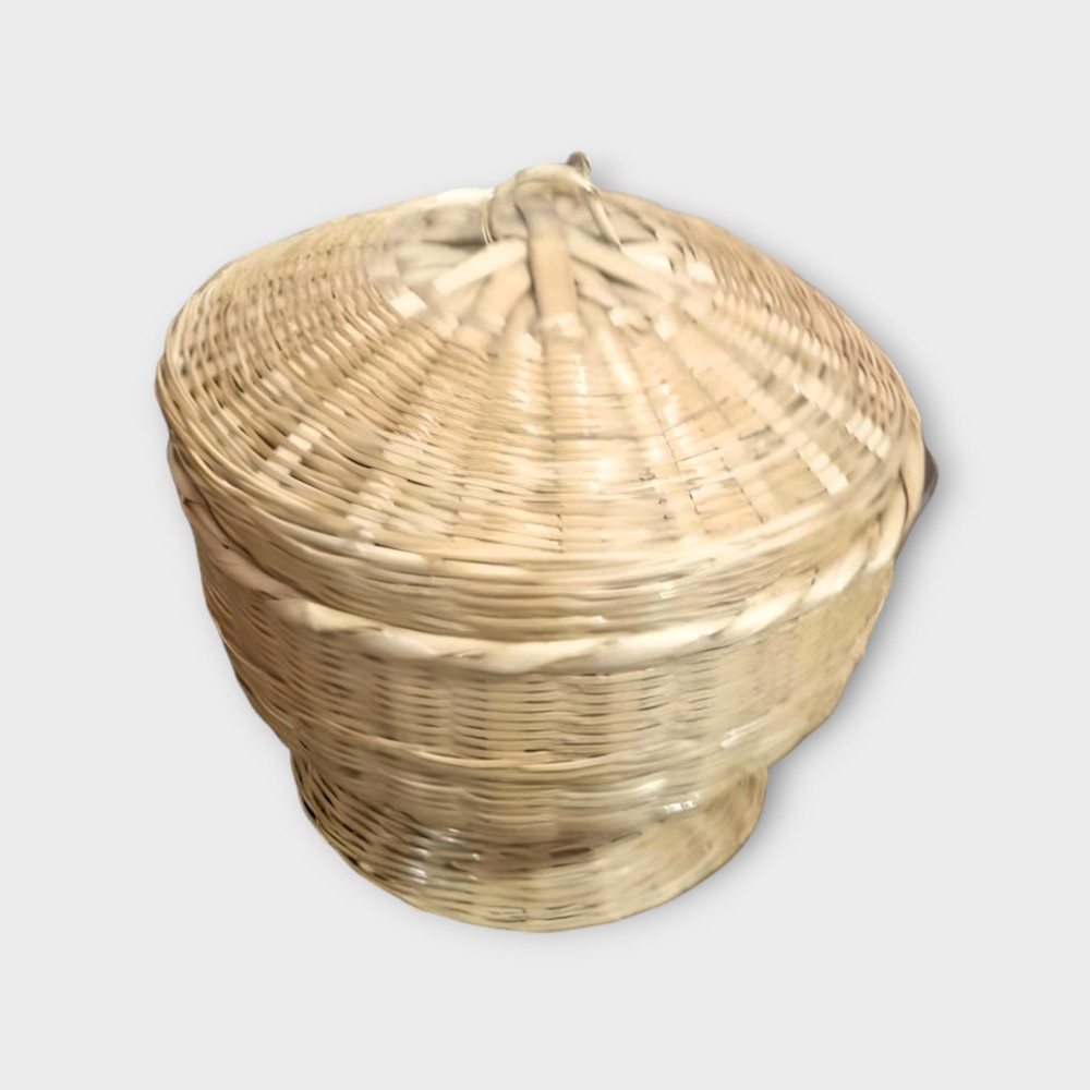 Bamboo Basket with lid