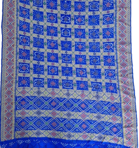 Banarasi Dupion Dark Blue Silk Saree