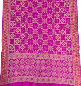 Banarasi Dupion Purple Silk Saree