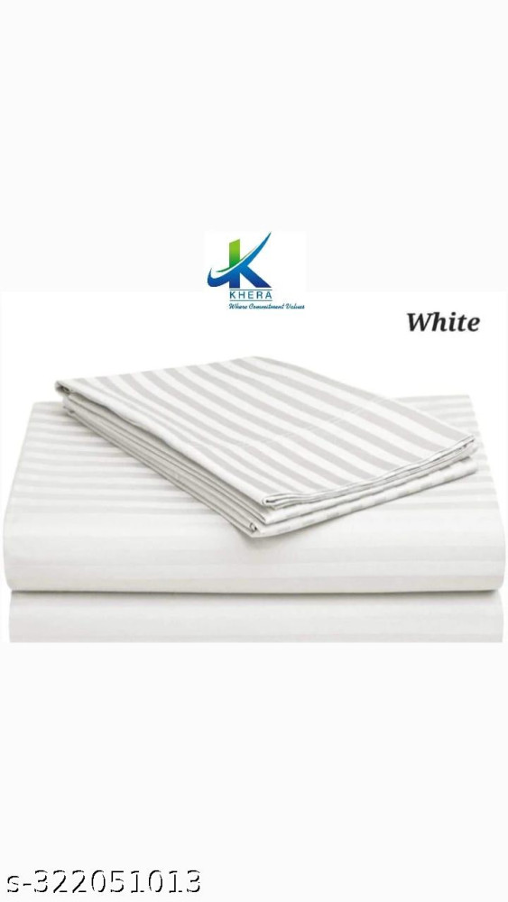 Bedcover (P) Satin White