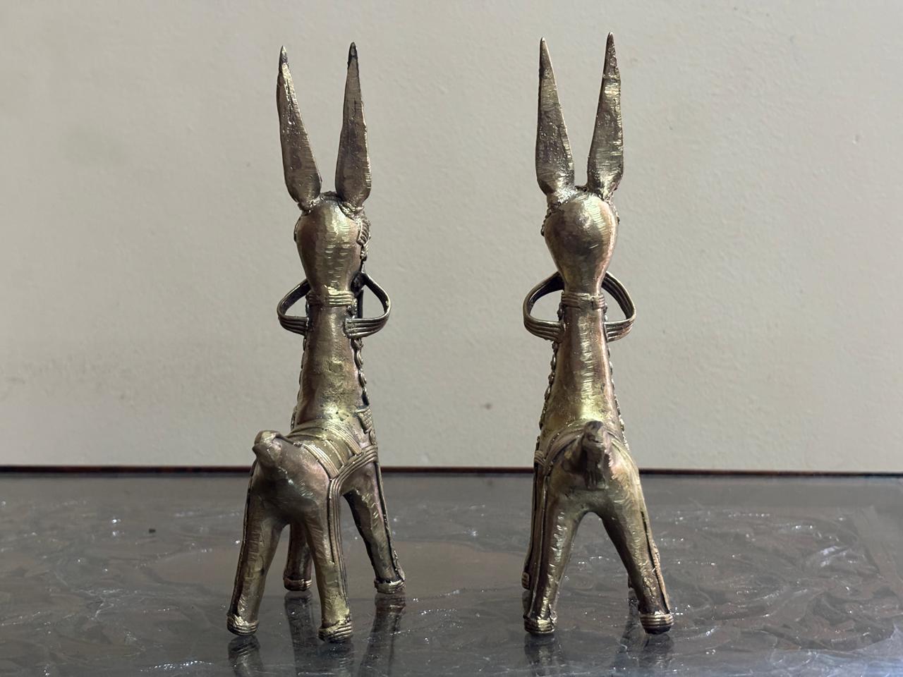 Bengal Dokra Brass Idols - 1