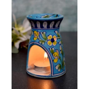 Handmade Blue Pottery of Jaipur Tea Light Diffuser