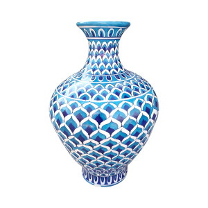 Blue Theme Indoor Plant vase (16 inch)