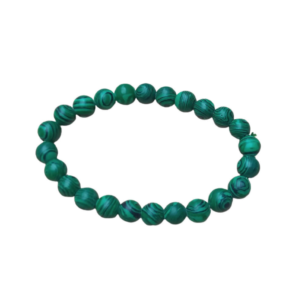 Bracelet Green Beads
