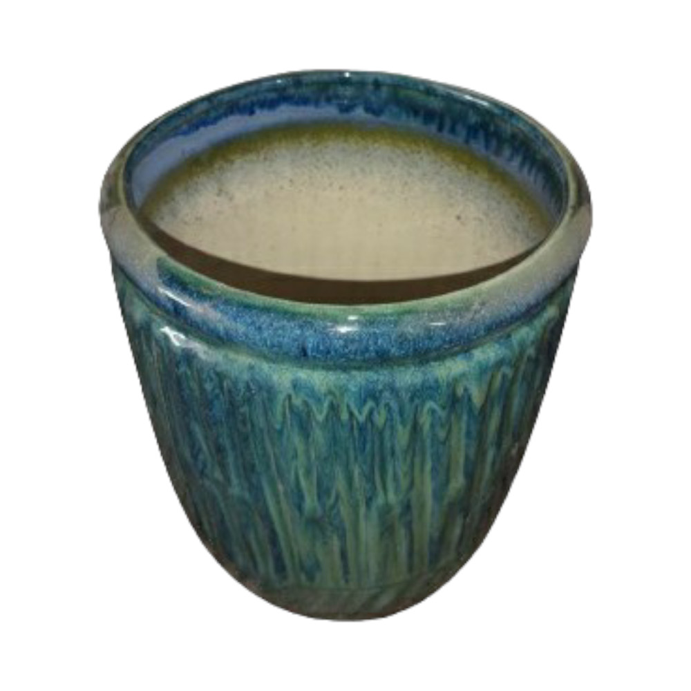 Ceramic Planter in light Blue Colour - 1