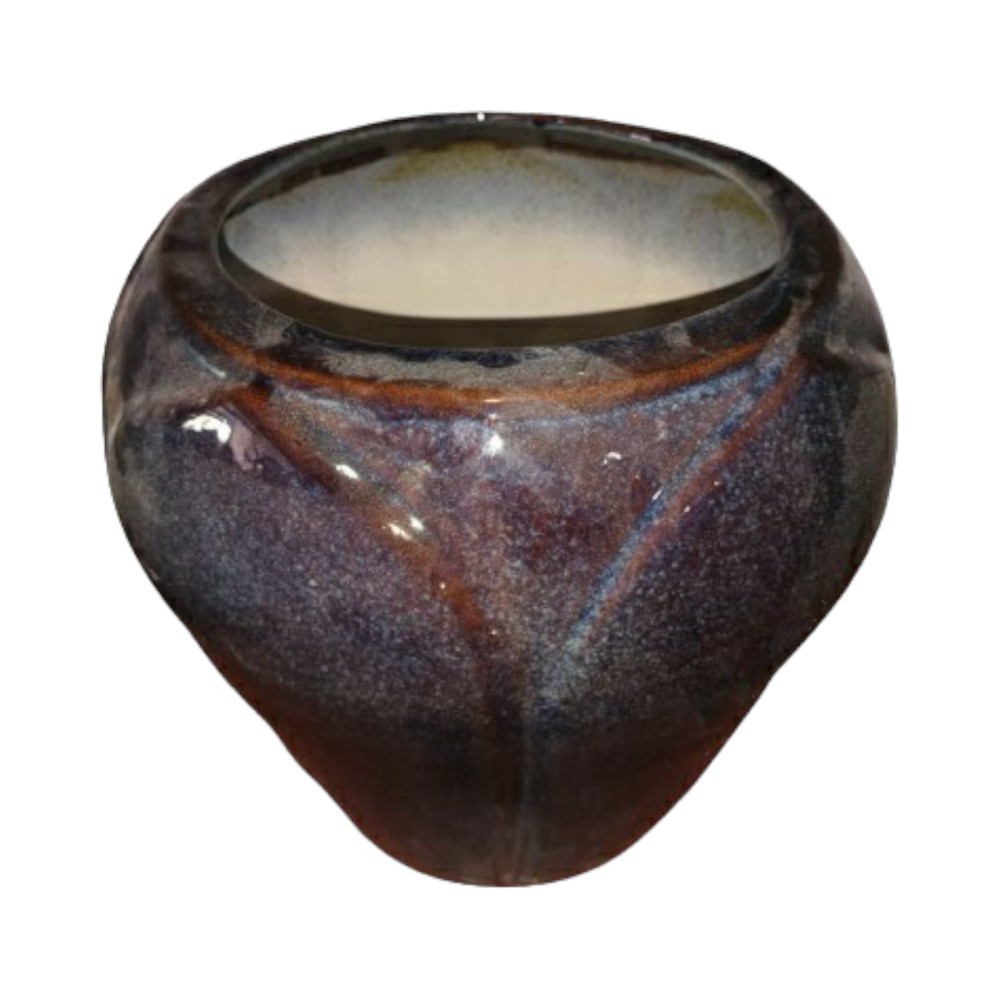 Ceramic Pot Holder Purple Colour - 0