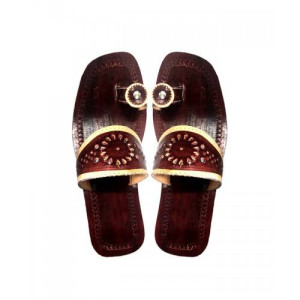 Handcrafted Leather Chamba Chappal For Women