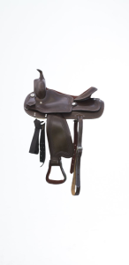 Classic Western Cordura Leather Barrel Horse Saddle
