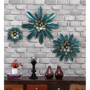 Decorative Flower Wall Art Set Of 3