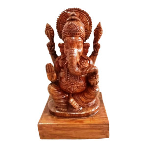 Ganesha Wooden Craft (4)