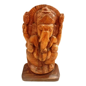Ganeshji Baster Wooden Craft