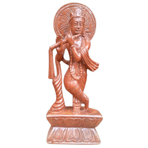 Gaya Wood Carving Salwood Krishna
