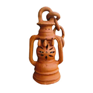 Beautiful Handicraft Gorakhpur Terracotta Clay Big Lantern For Decoration