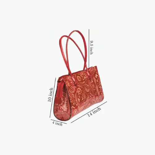 Hand Bag Red Colour - 2