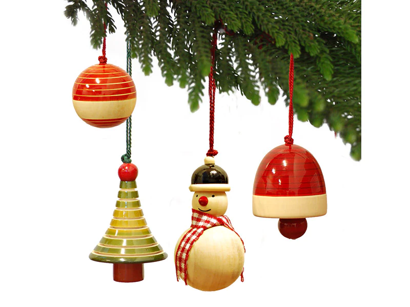 Handcrafted Wooden Christmas Decor - Yulets collection 2