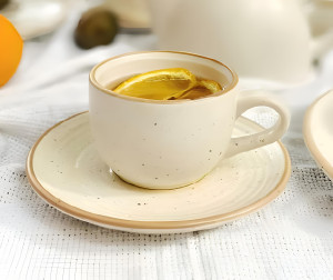 Handmade Cup and Saucer