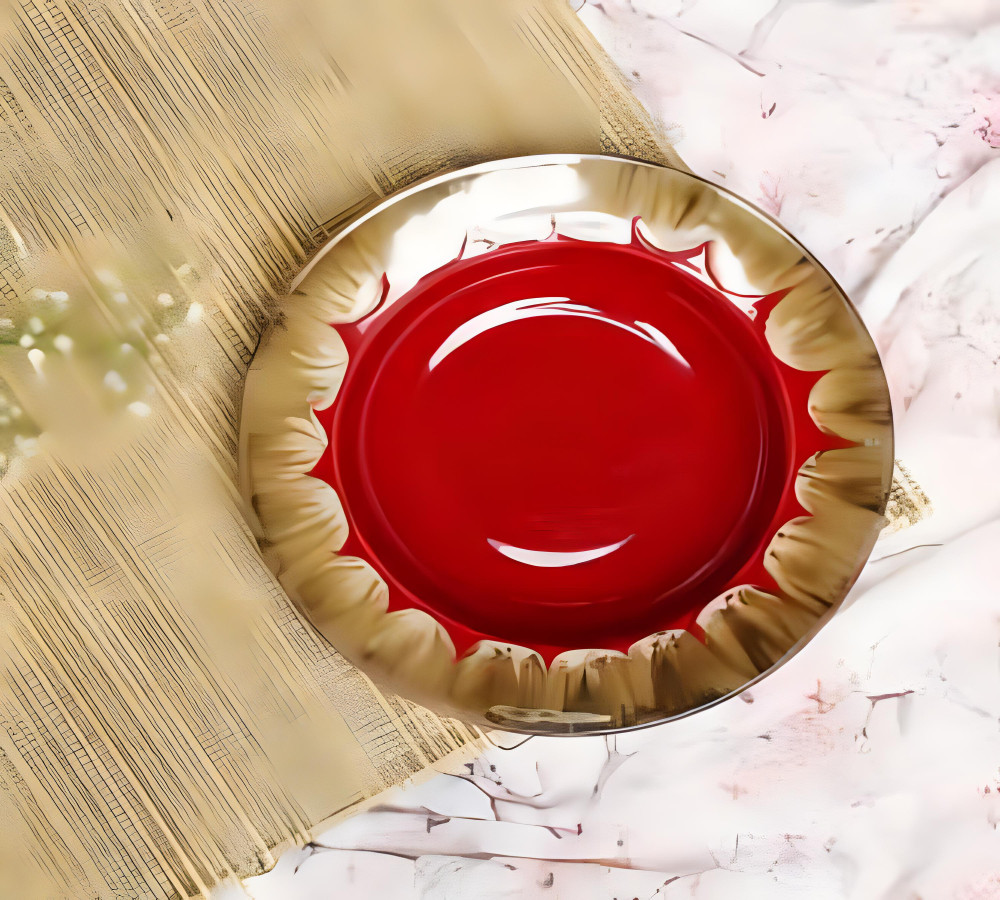 Handmade Pasta Platter Red