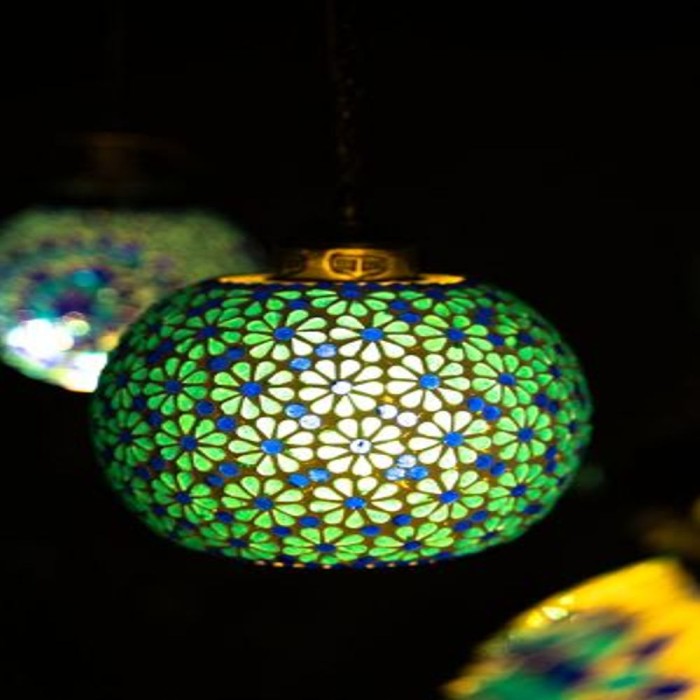 Hanging Lamp Green