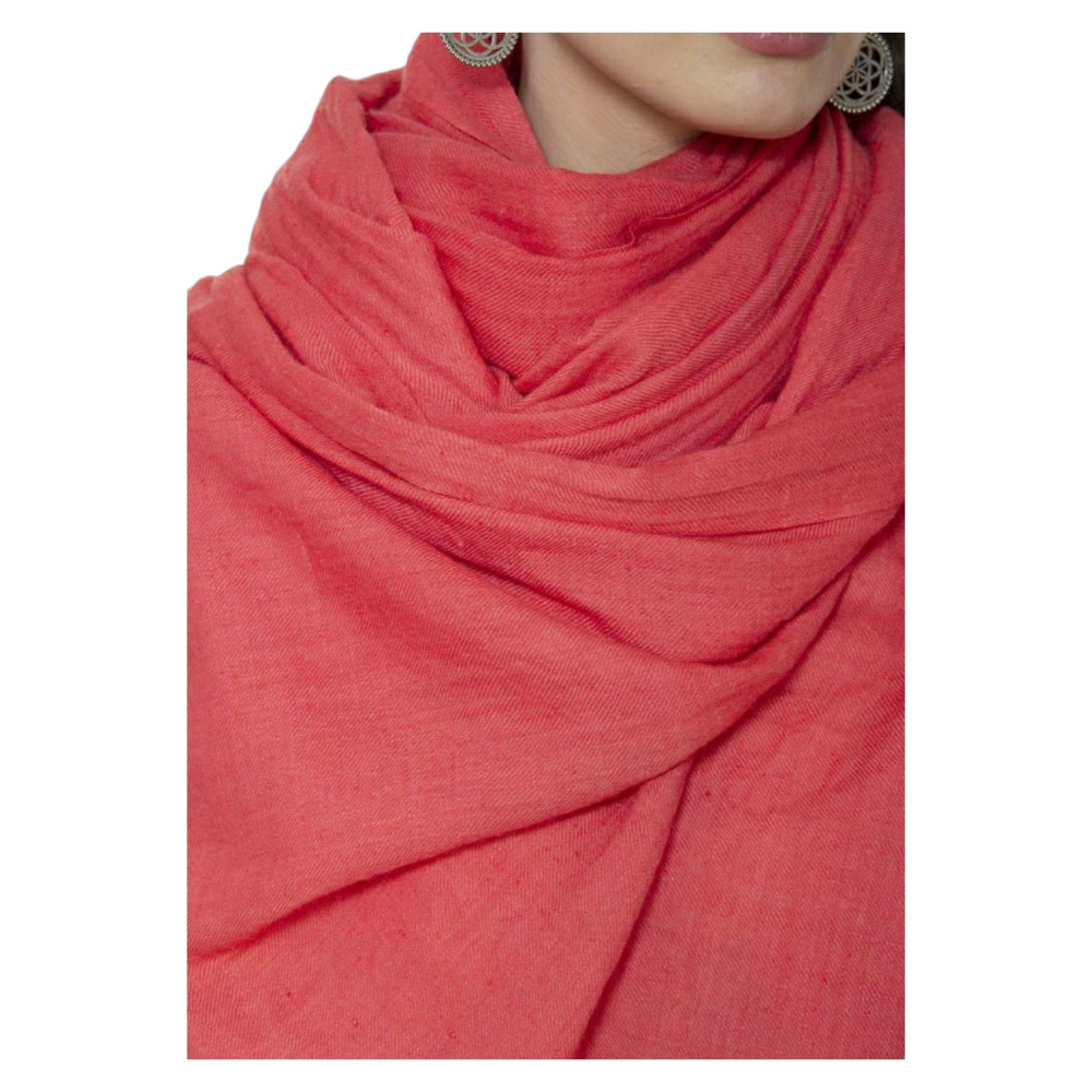 Himalayan Angora plain shawl - 1