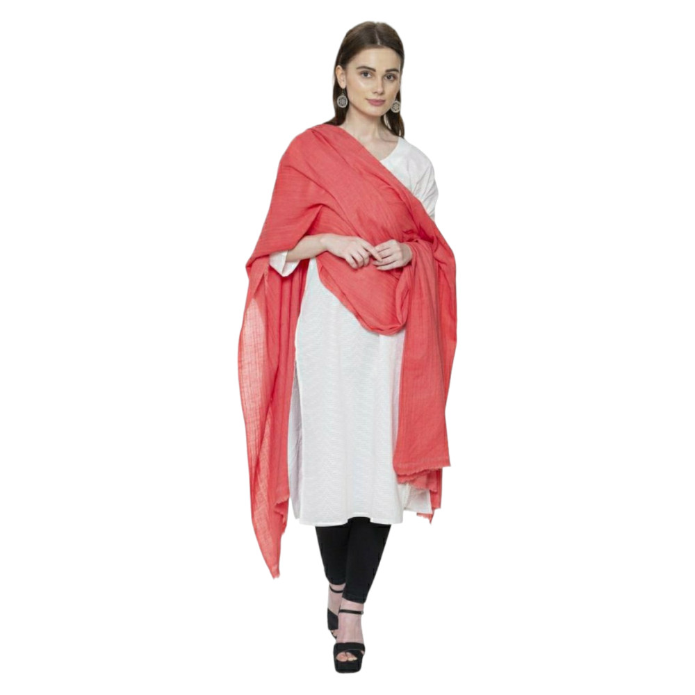 Himalayan Angora plain shawl - 2