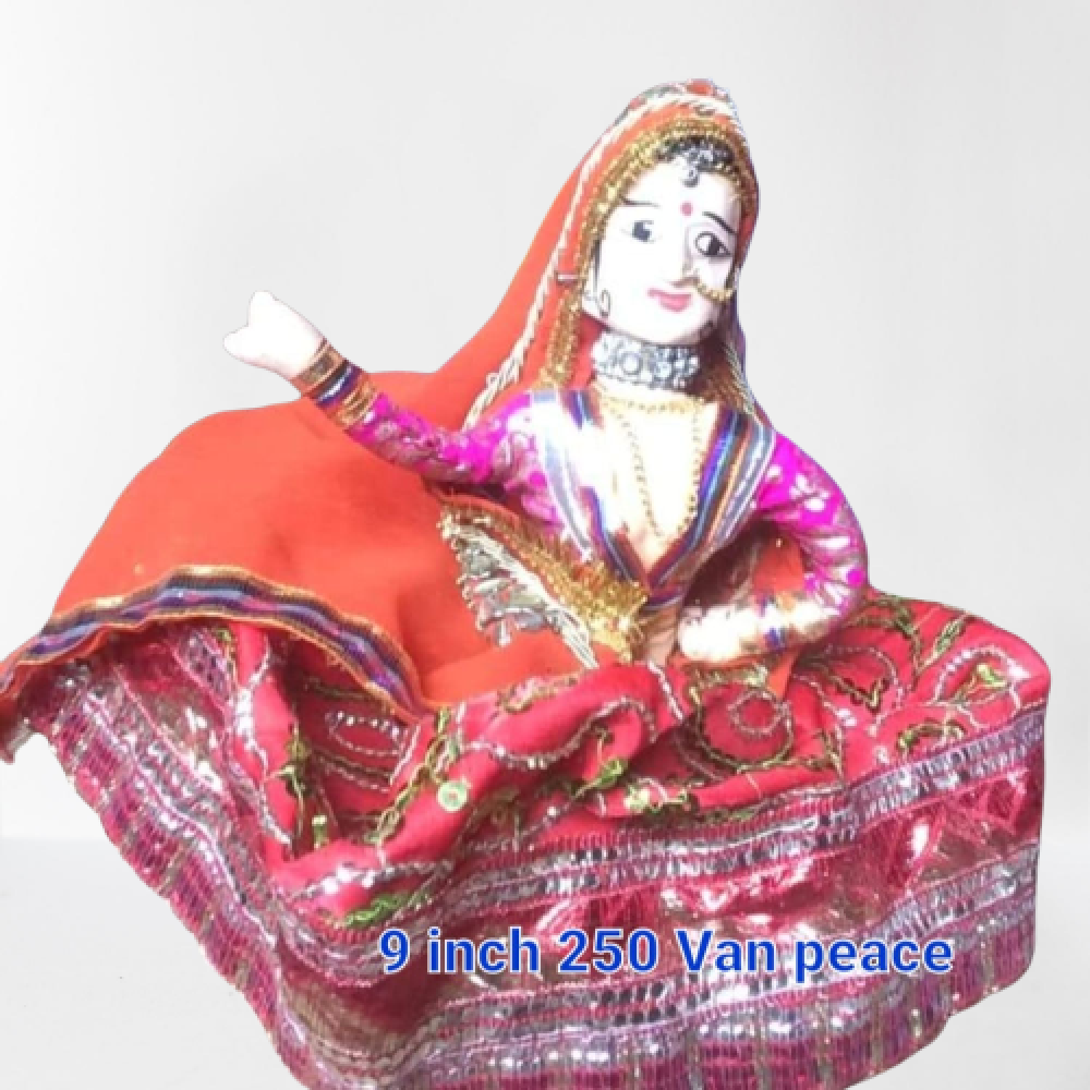 Lady Dancing Kathputhlis Of Rajasthan