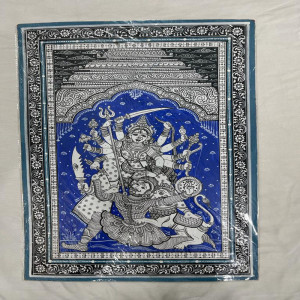 Maa Durga With Mahishasur Patchithra (19x13 inch)