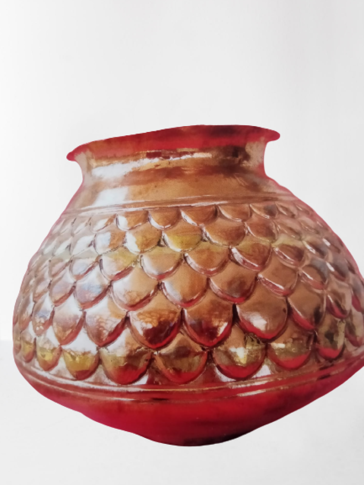Mohenjo daro Replica Pot Banaras Metal Craft