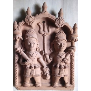 Molela Clay Work Art Bhairav Nath Sculpture