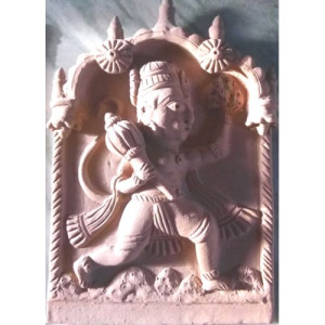 Molela Clay Work Art Hanuman Ji Sculpture