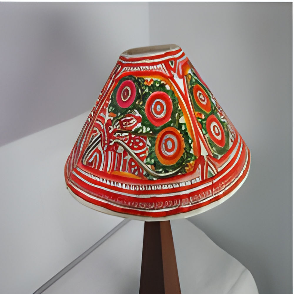 Multi-colour Lampshade (8 inch)