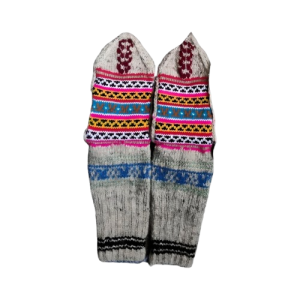 Multicolour Hand Knitted Socks