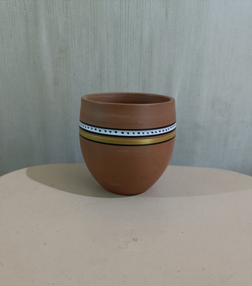 Handmade Eco-friendly Beautiful Black Pottery of Nizamabad Coffee Mug set of 4