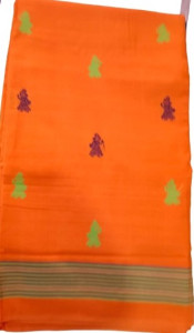 Orange Siddipet Gollabama Saree