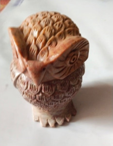 Owl Box Carving