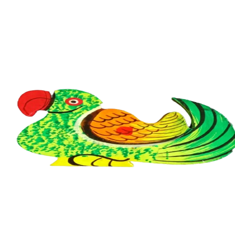 Parrot Wooden magnet Piece - 0