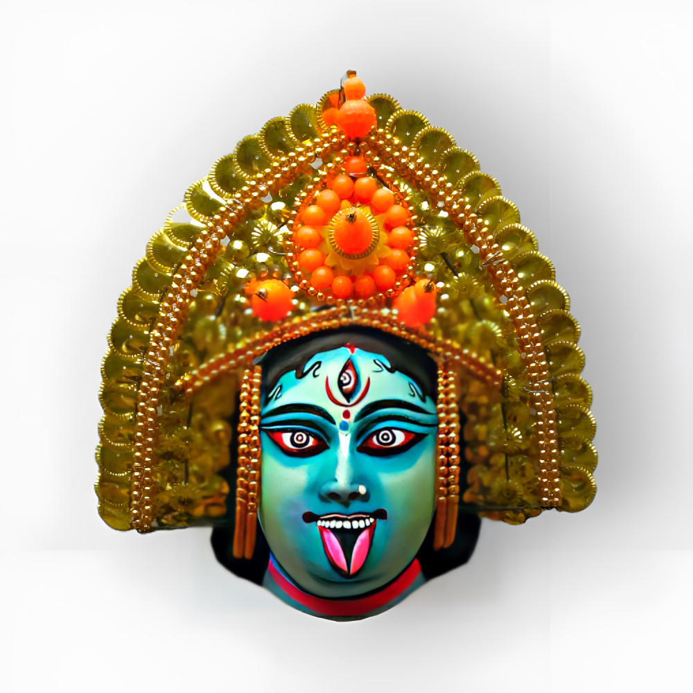 Goddess Kali Purulia Chau Face Mask