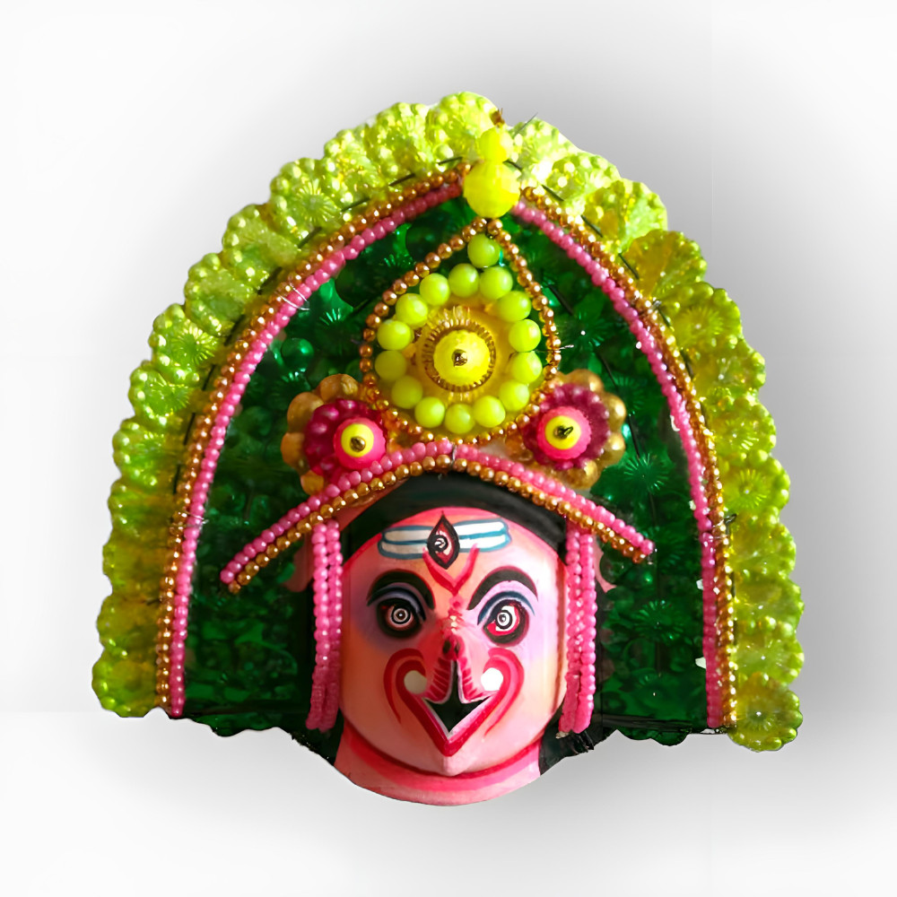 Purulia Chau Mask Lord Ganesha Face Mask