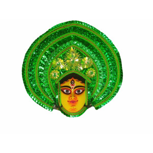 Handcrafted Purulia Chhau Goddess Face Mask