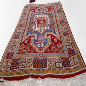 Red & Blue Classic Handmade Badohi Carpet