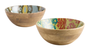 Saharanpur Wooden Bowl Set