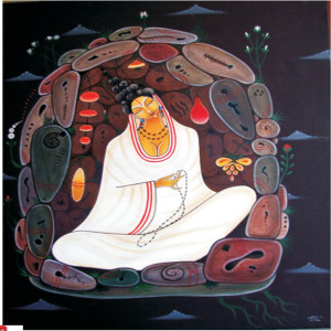 Saraswathi Indian Vedic Art