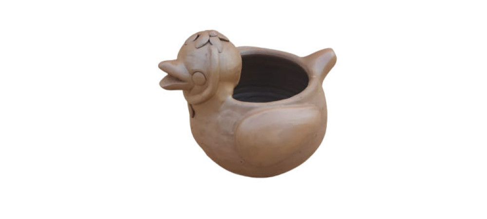 Sparrow Vase Pot Pokharan Pottery