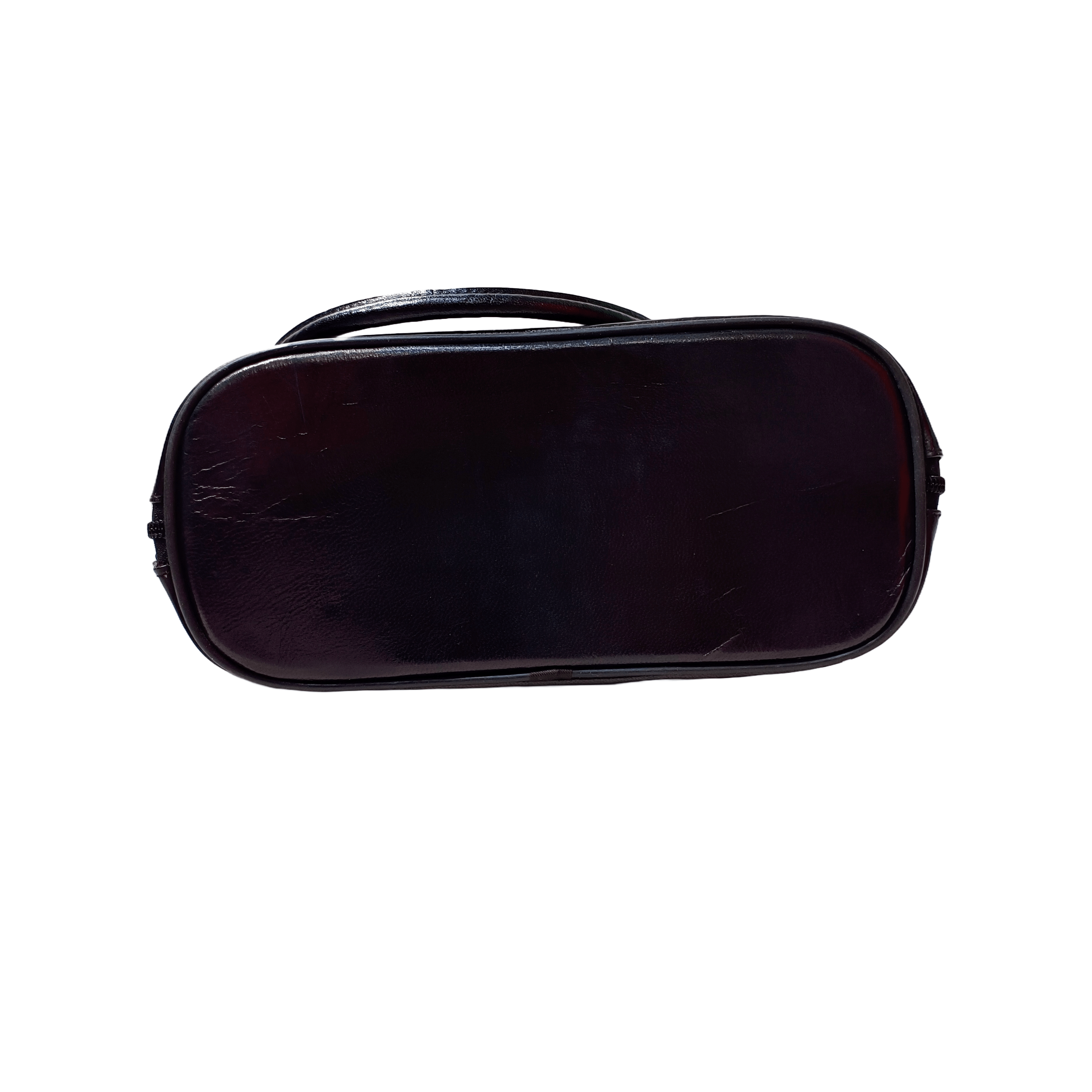 Sunflower Design Leather Handbag - 3