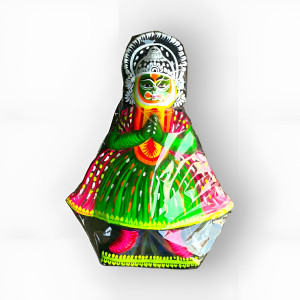 Traditional Handmade Dancing Purulia Chau Mask