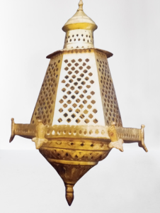 Traditional Lamp Shade Banaras Metal Craft
