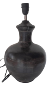 Trendy Black African Without shade Lamp